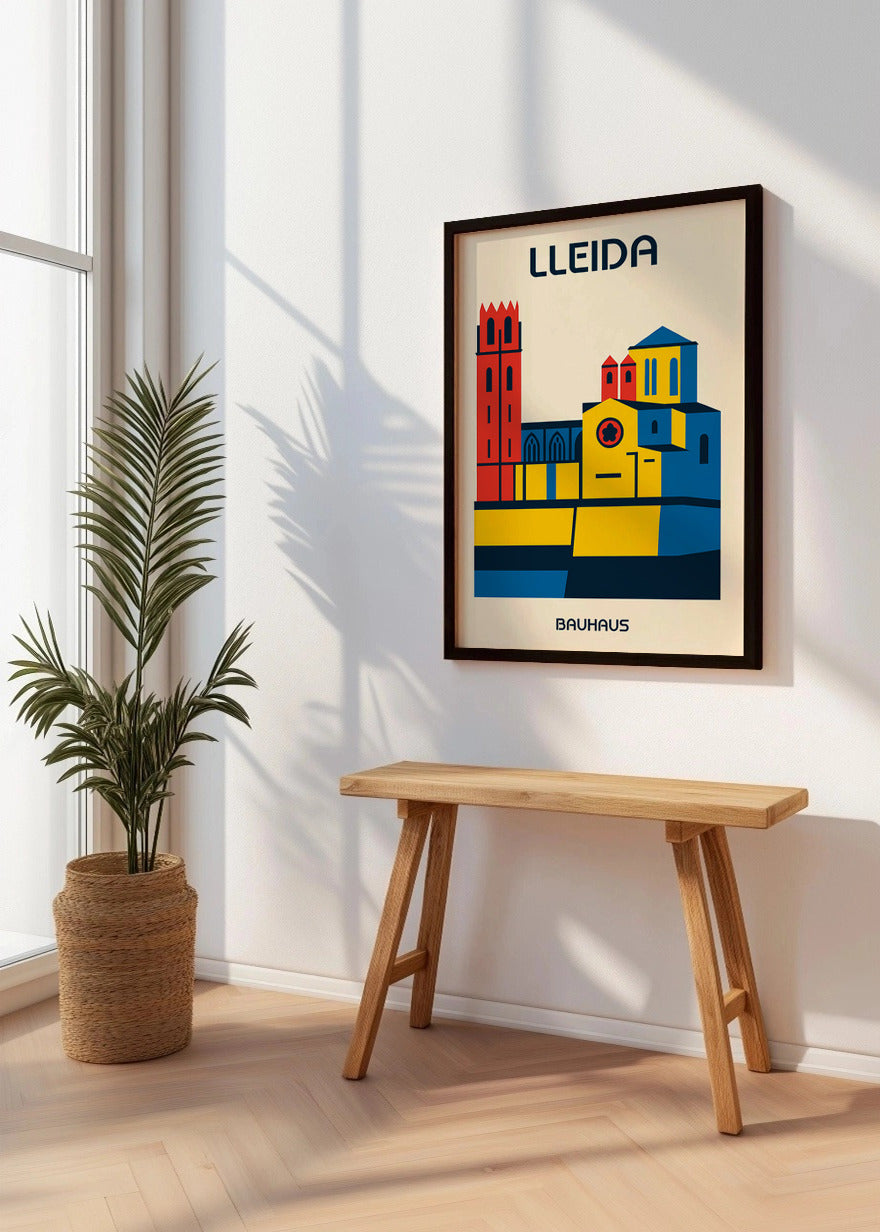 Cuadro Lleida Poster Bauhaus