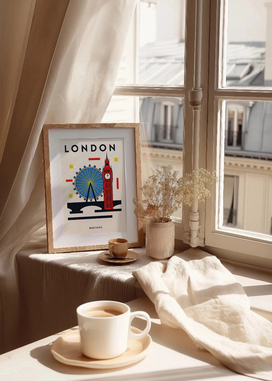 Cuadro London Poster Bauhaus