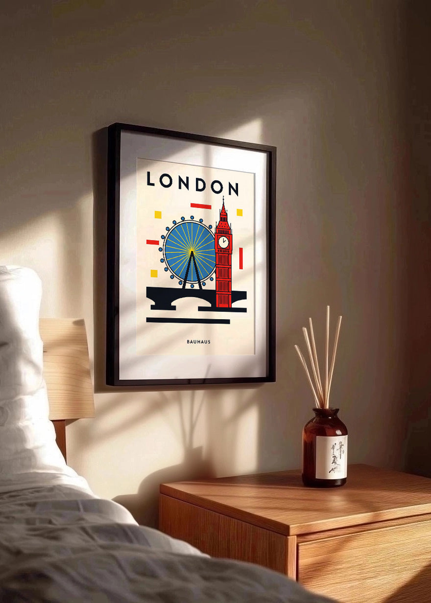 Cuadro London Poster Bauhaus