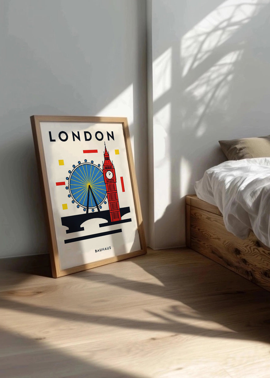 Cuadro London Poster Bauhaus