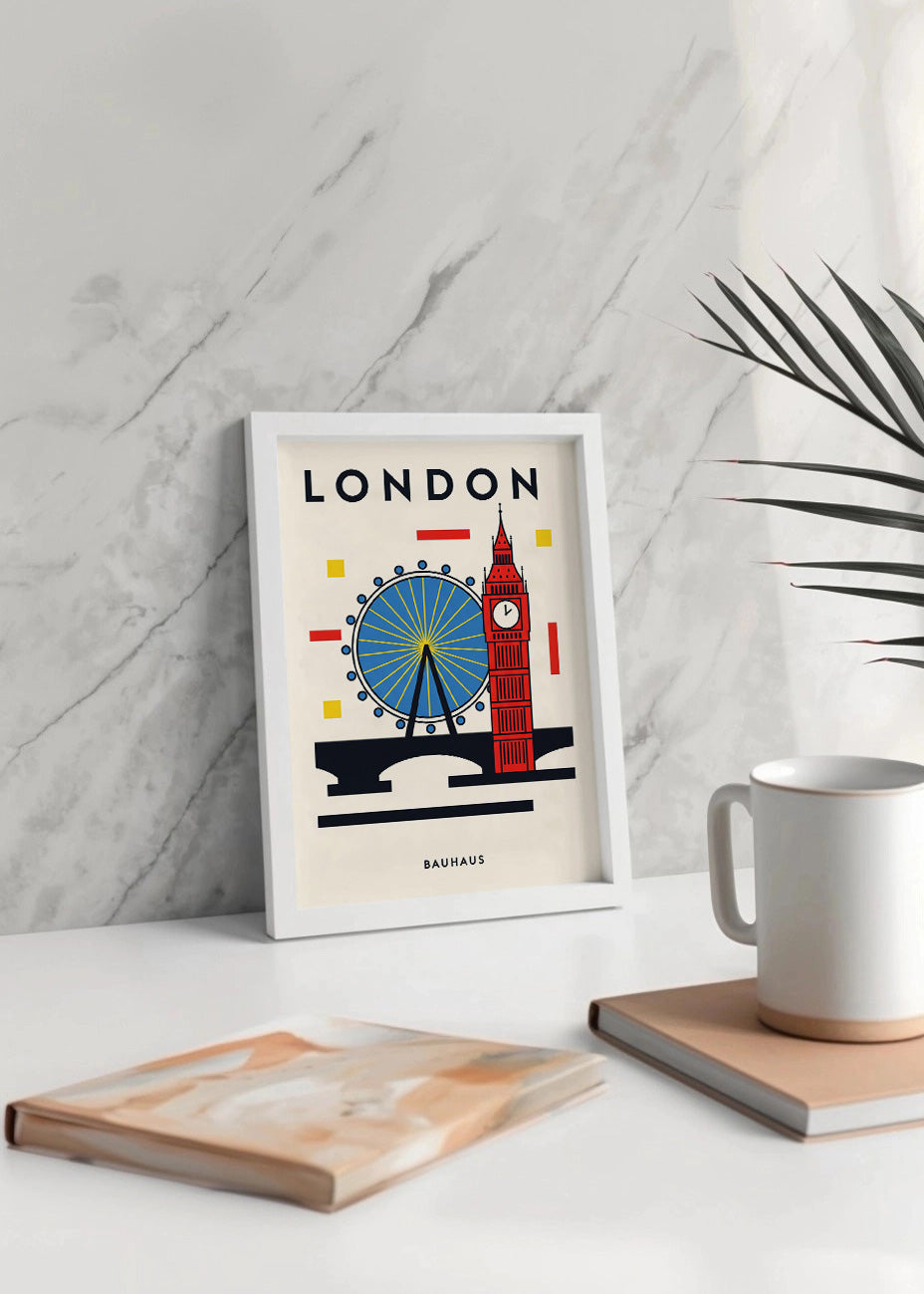 Cuadro London Poster Bauhaus