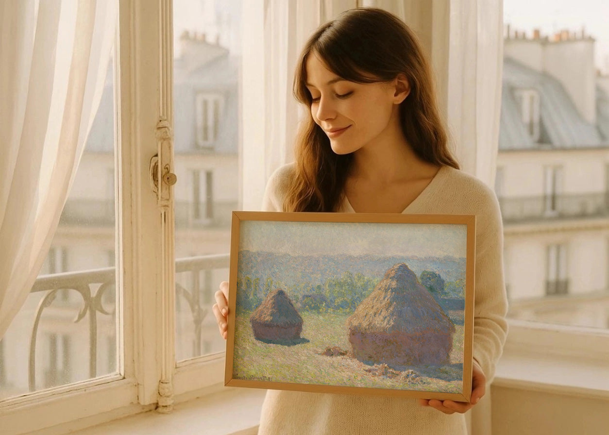 Cuadro Los Almiares (Claude Monet)