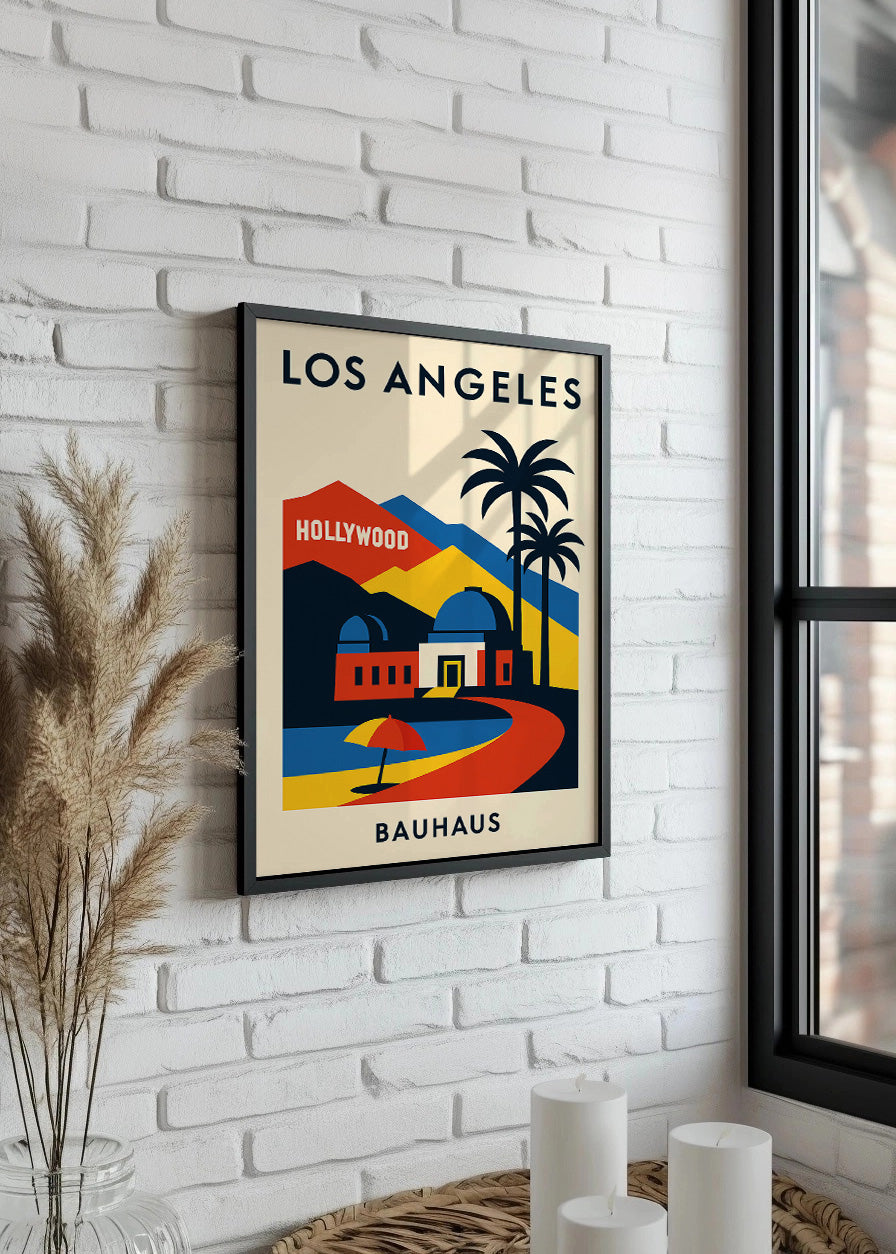 Cuadro Los Angeles Poster Bauhaus