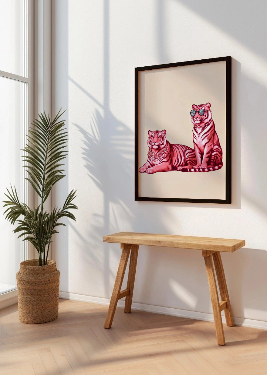 Cuadro Los tigres cool