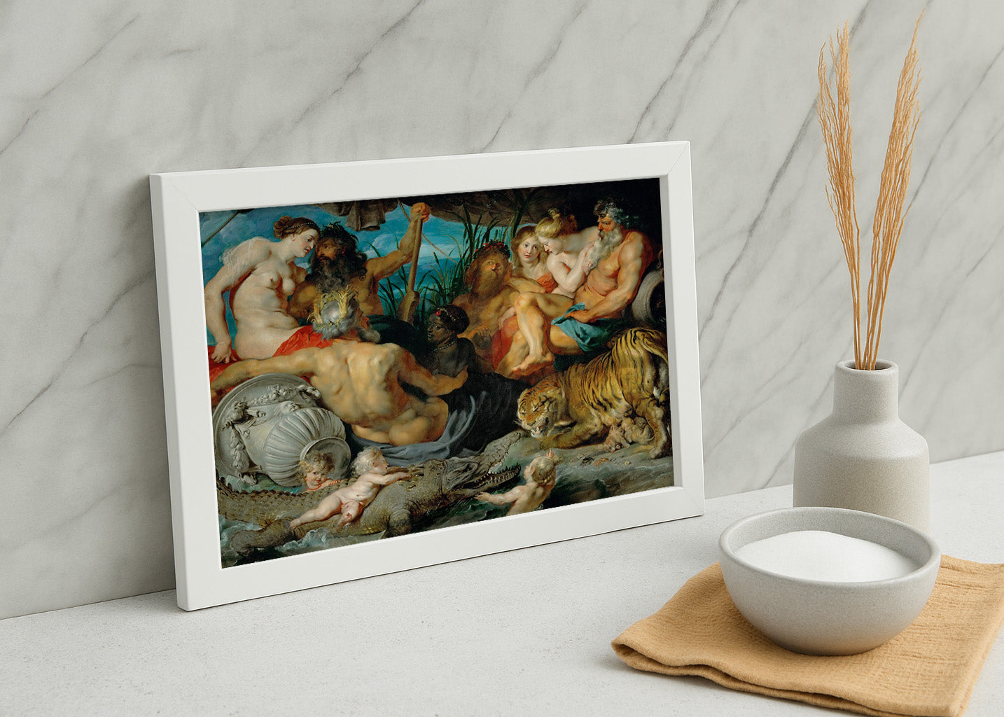 Cuadro Los cuatro continentes (Rubens)
