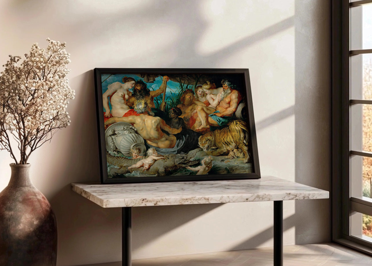 Cuadro Los cuatro continentes (Rubens)