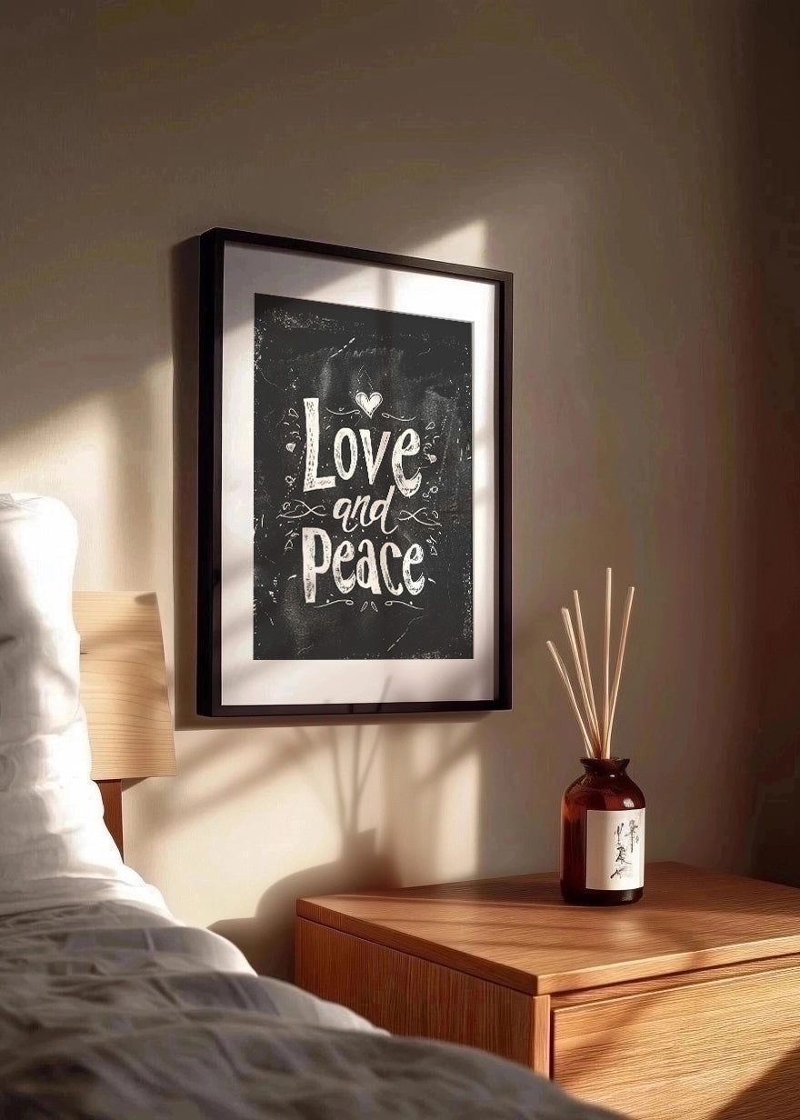 Cuadro Love and peace