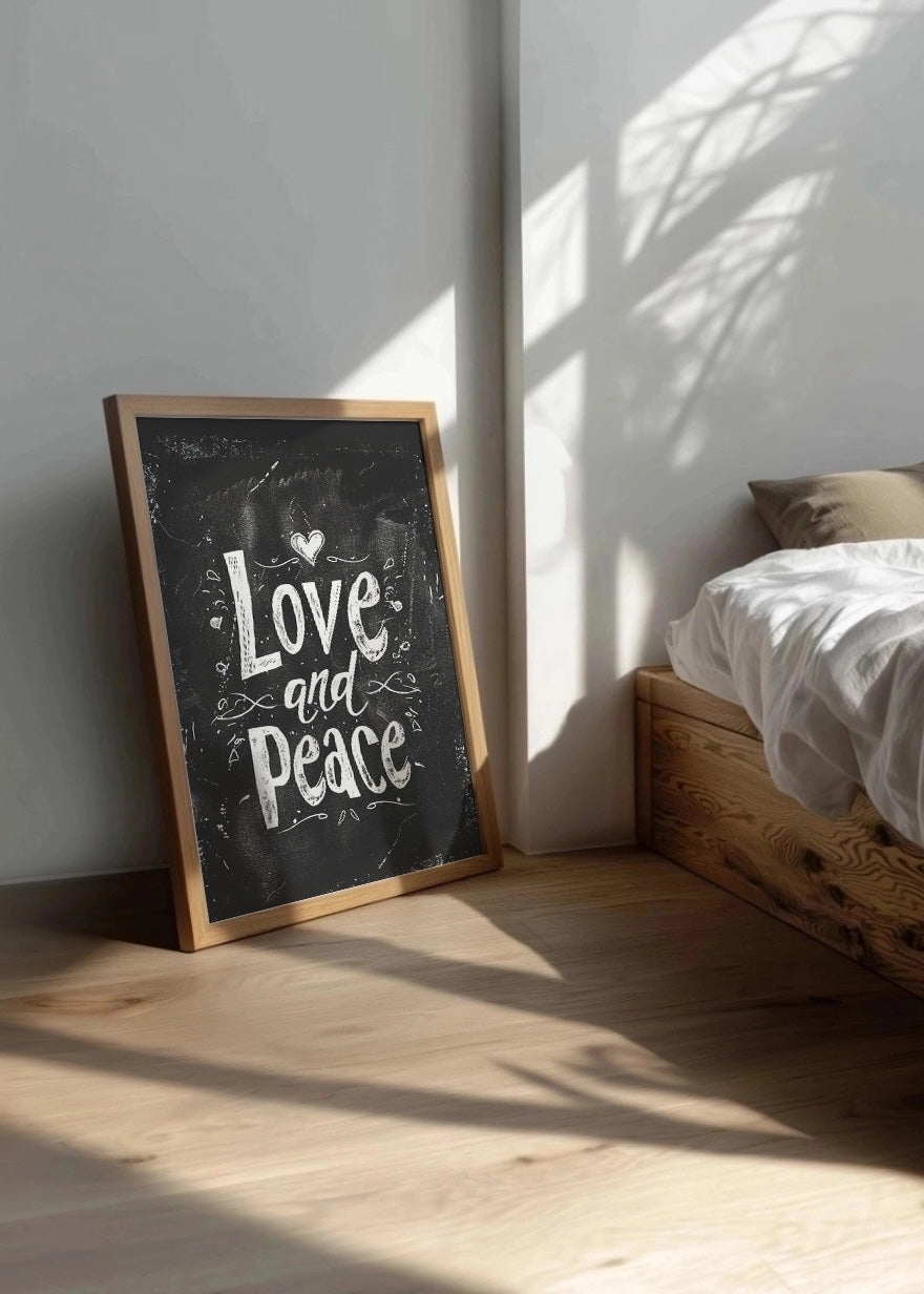 Cuadro Love and peace