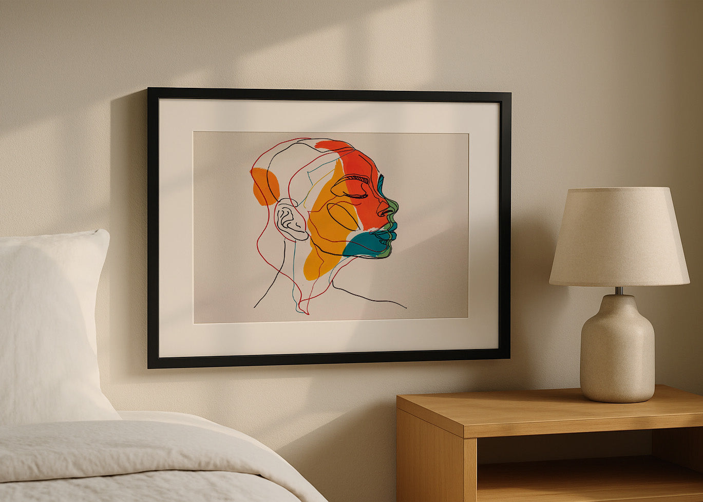 Cuadro Loving african fem