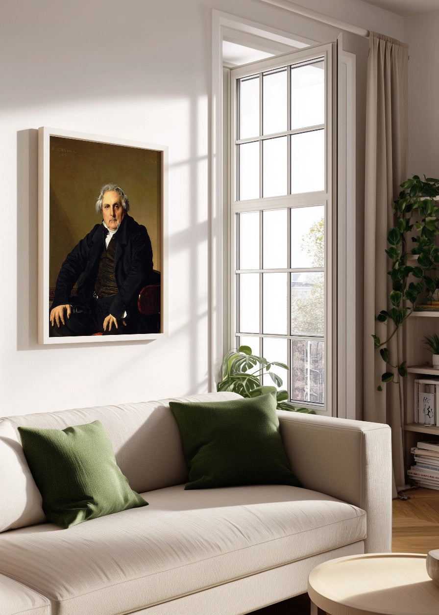 Cuadro Luis-Francois Bertin (Ingres)