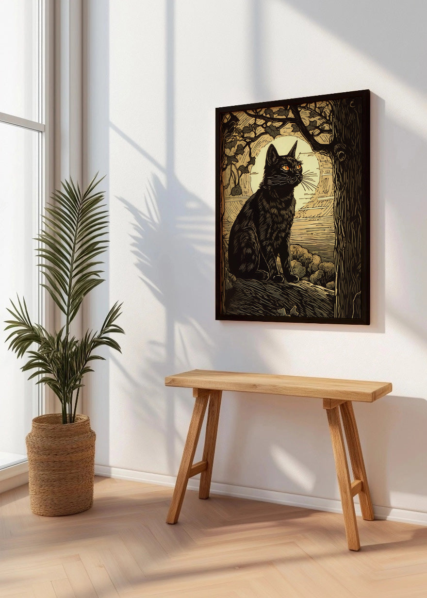 Cuadro Lunar cat