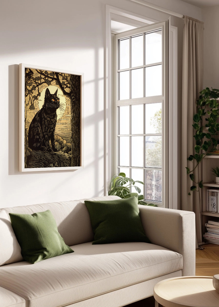 Cuadro Lunar cat