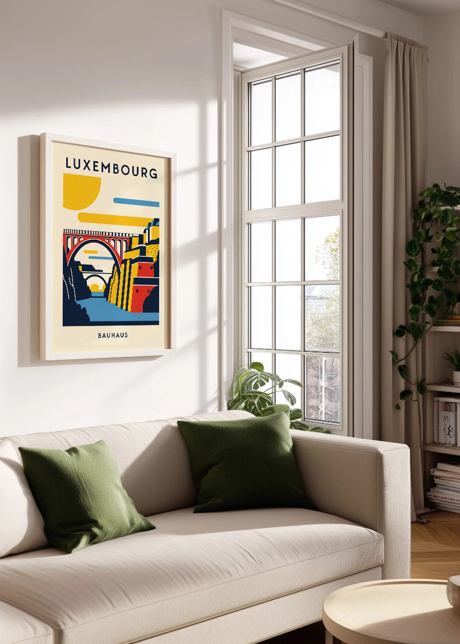 Cuadro Luxembourg Poster Bauhaus