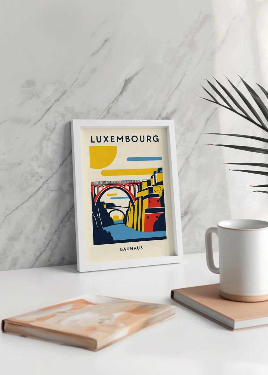 Cuadro Luxembourg Poster Bauhaus
