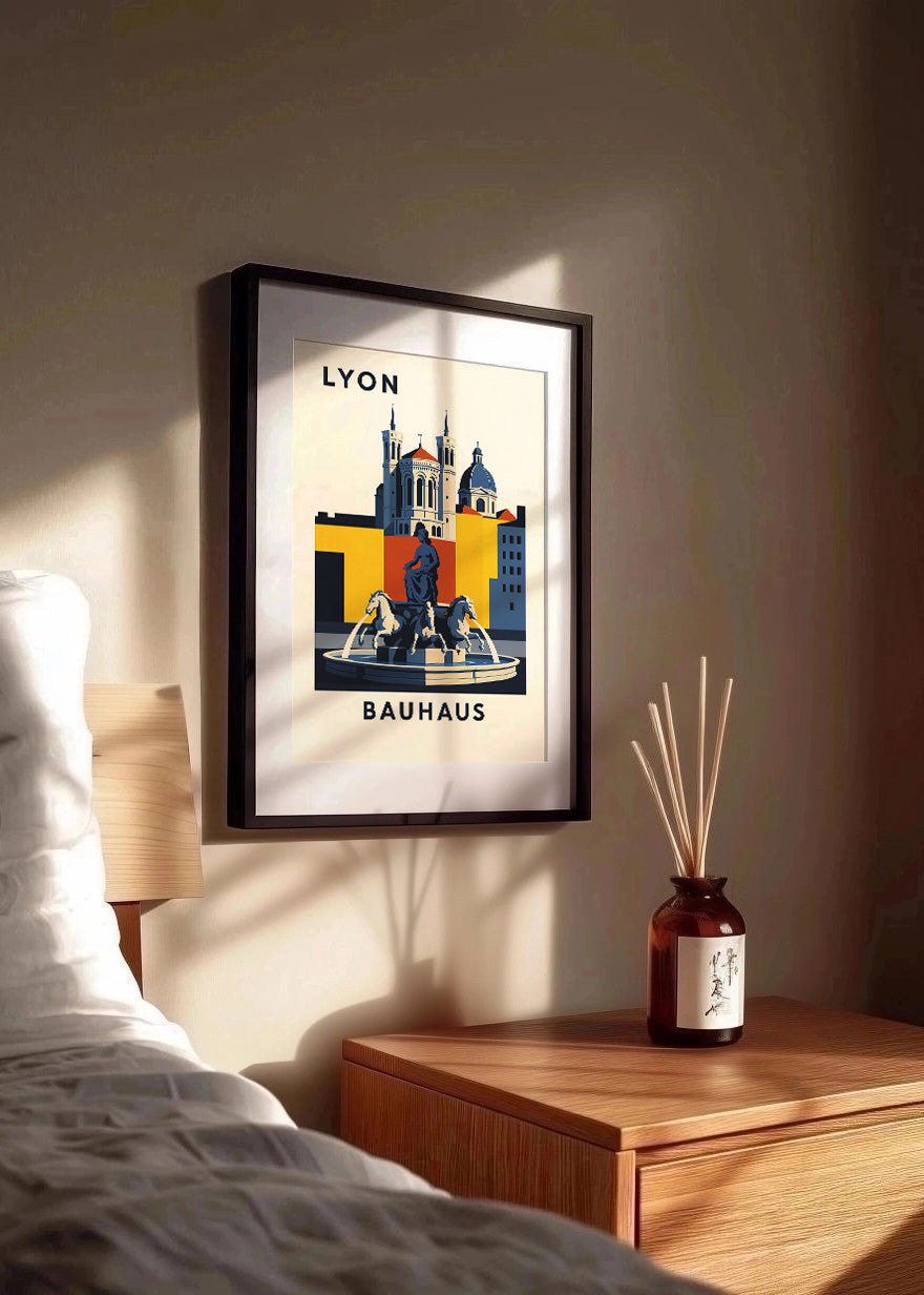 Cuadro Lyon Poster Bauhaus