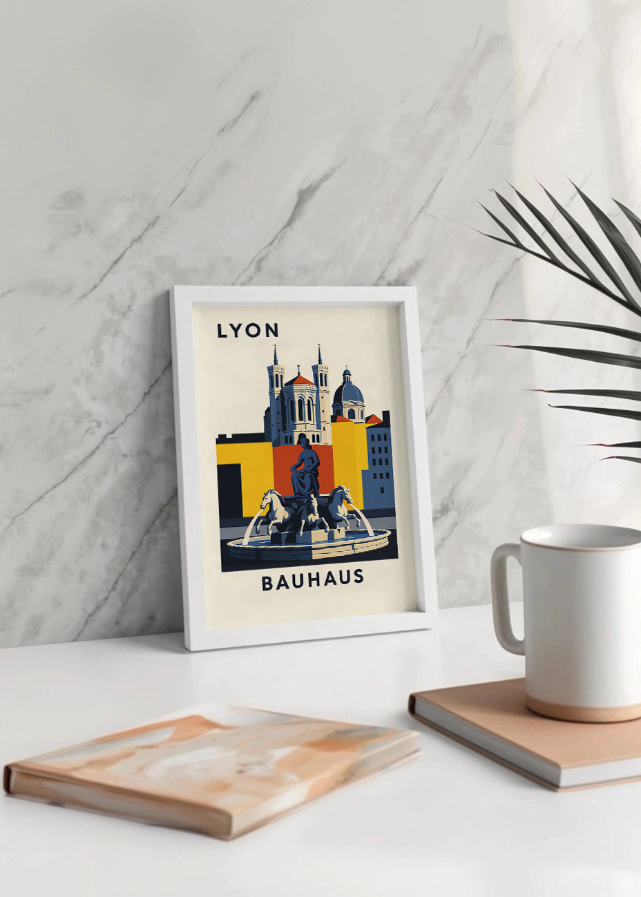 Cuadro Lyon Poster Bauhaus