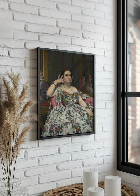 Cuadro Madame Moitessier (Ingres)