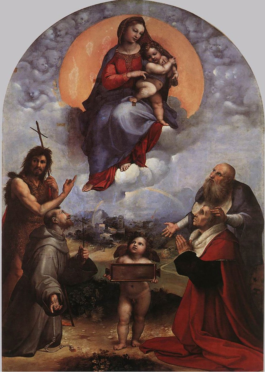 Cuadro Madonna de Foligno (Rafael Sanzio)