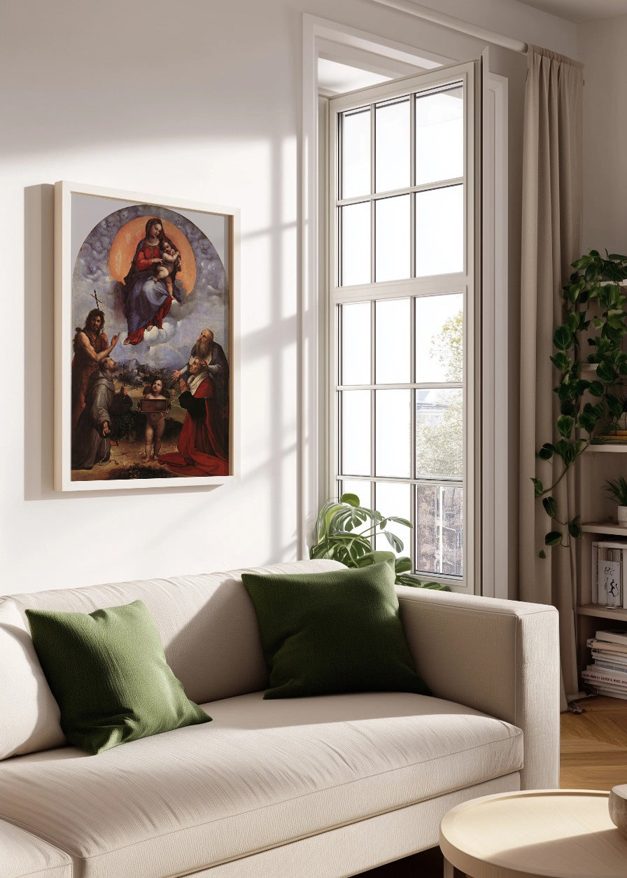 Cuadro Madonna de Foligno (Rafael Sanzio)