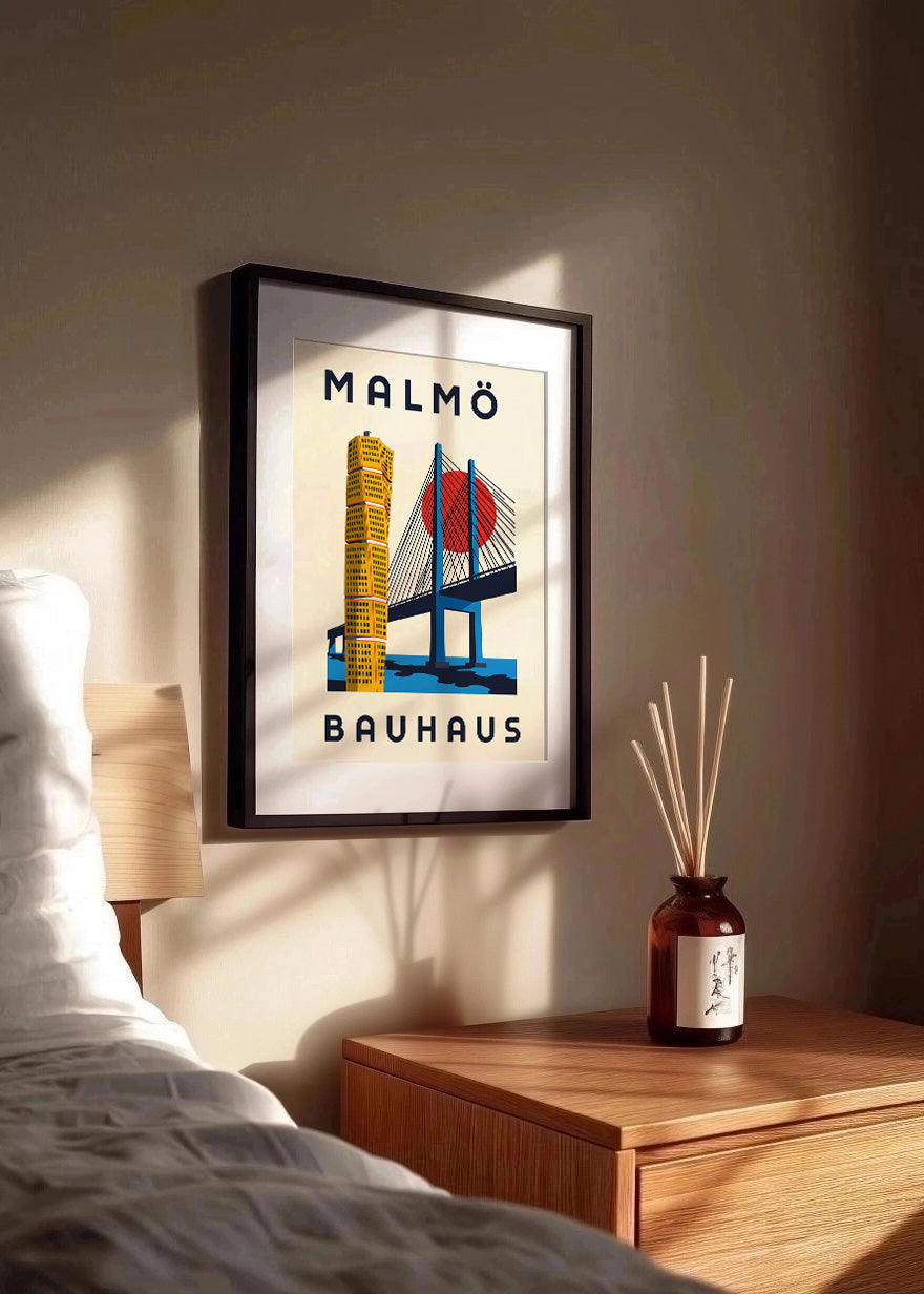 Cuadro Malmo Poster Bauhaus