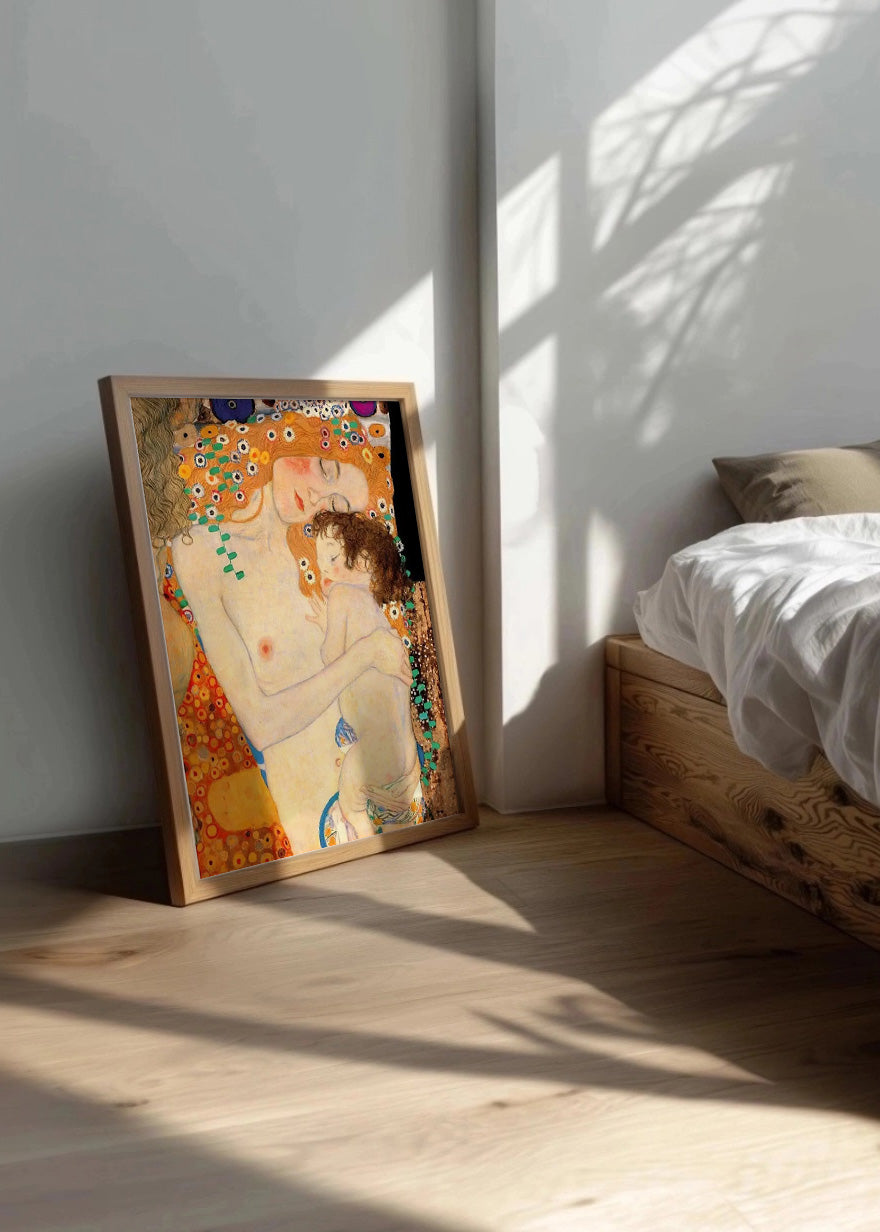 Cuadro Mama e hija (Gustav Klimt)