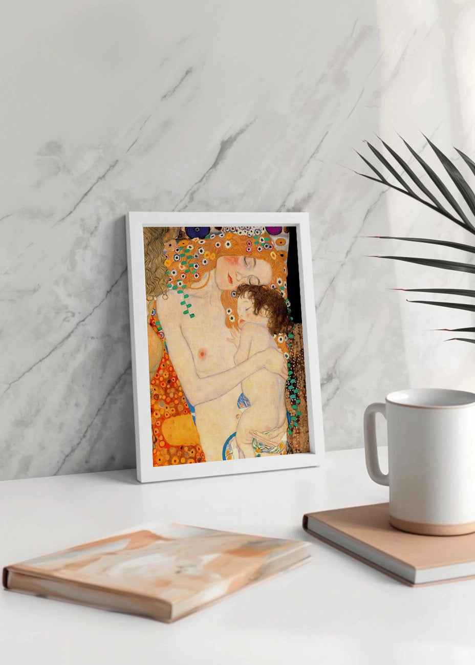 Cuadro Mama e hija (Gustav Klimt)