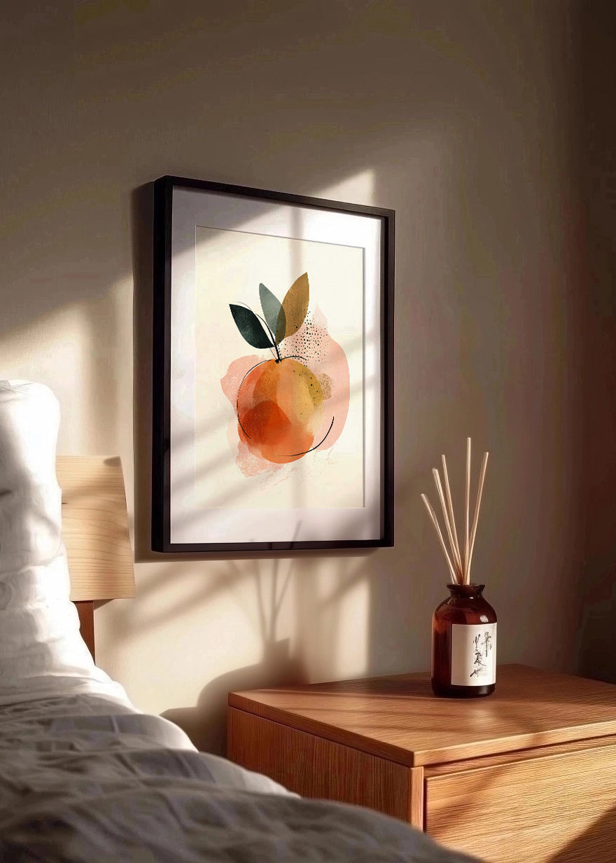 Cuadro Mandarina ilustración