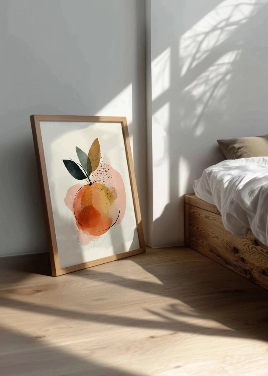 Cuadro Mandarina ilustración
