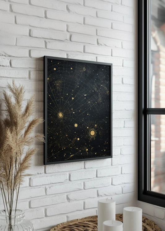 Cuadro Mapa espacial