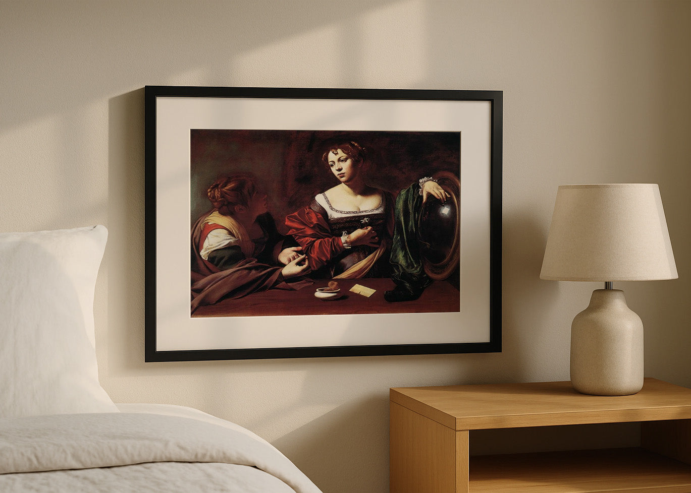Cuadro Marta y María Magdalena (Caravaggio)