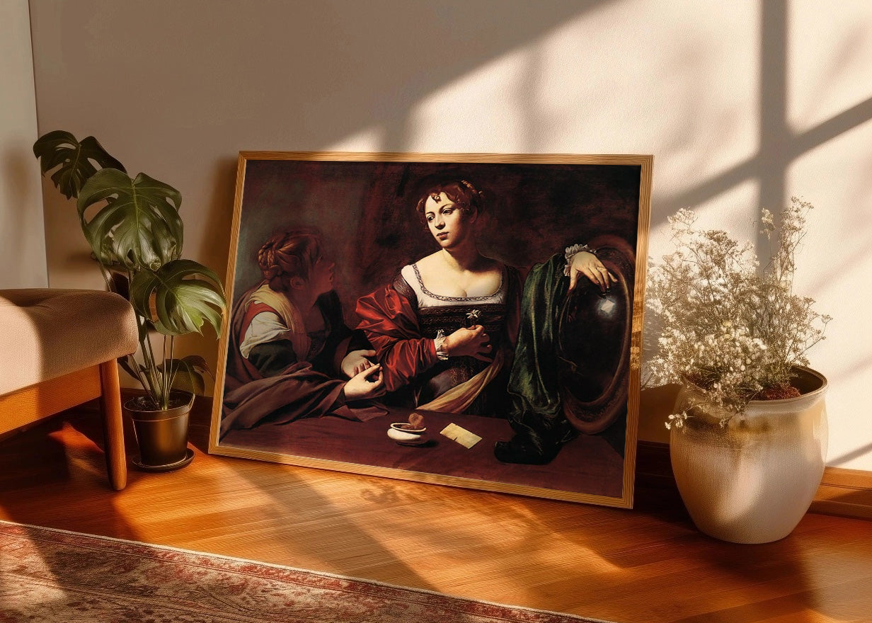 Cuadro Marta y María Magdalena (Caravaggio)