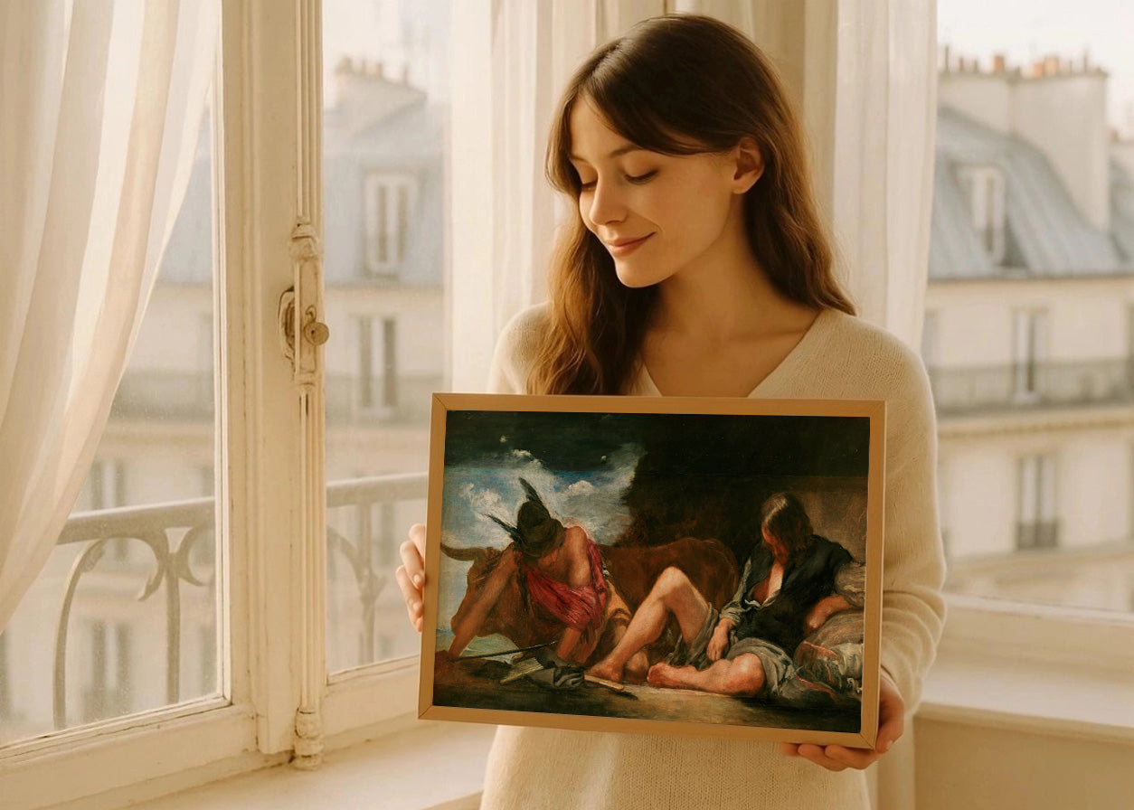 Cuadro Mercurio y Argos (Diego Velázquez)