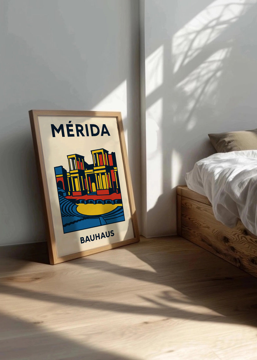 Cuadro Mérida Poster Bauhaus