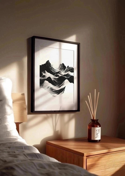 Cuadro Minimalismo montañoso