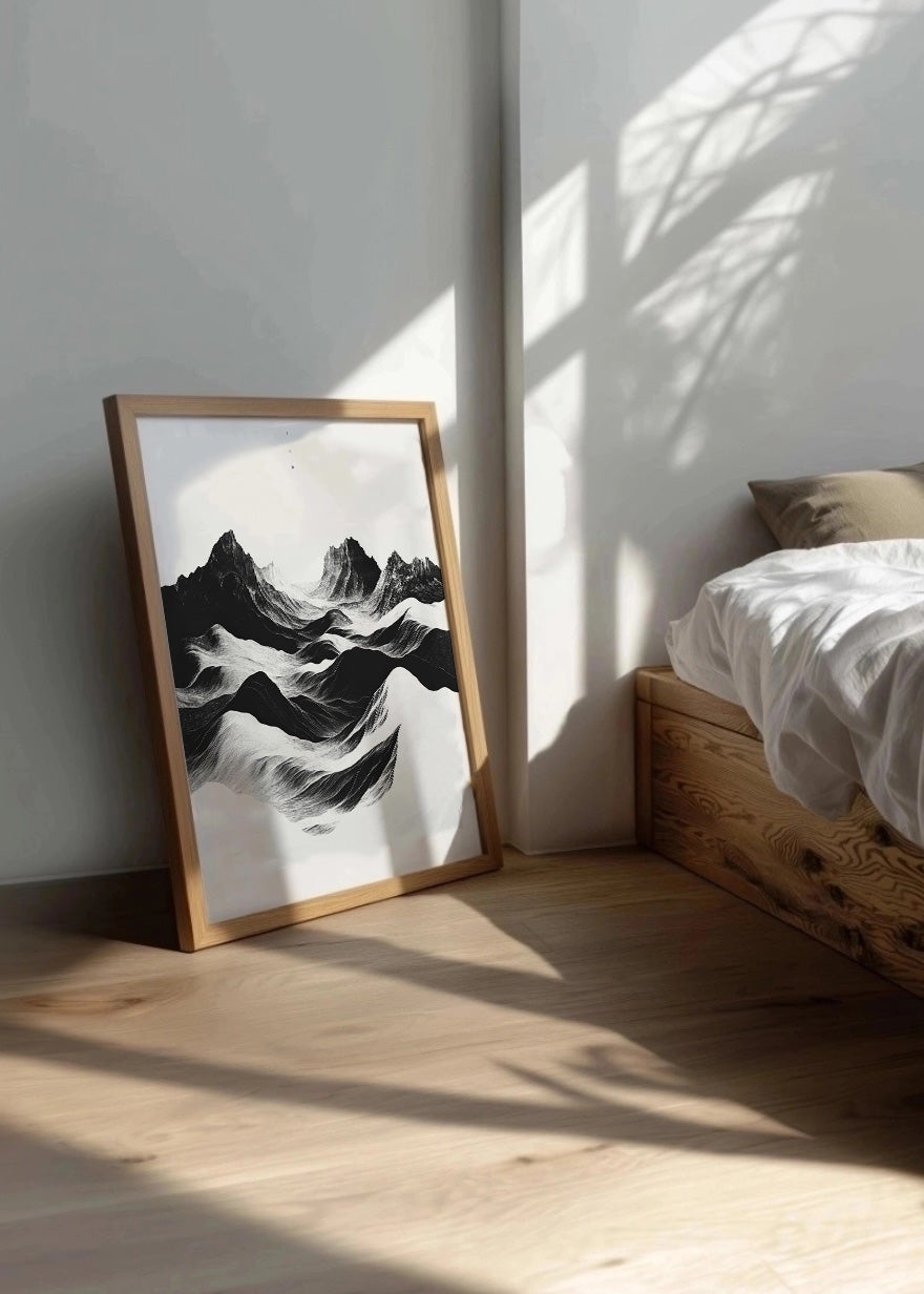 Cuadro Minimalismo montañoso