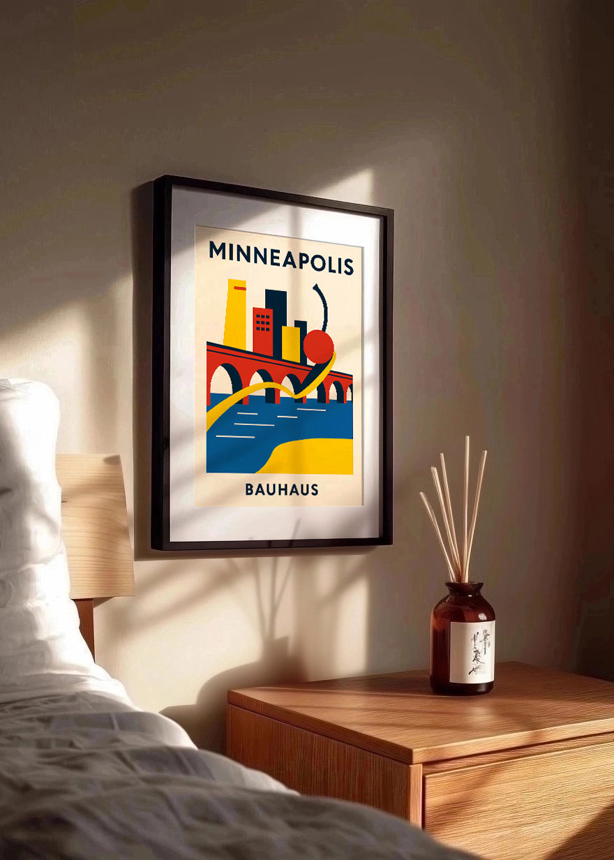 Cuadro Minneapolis Poster Bauhaus