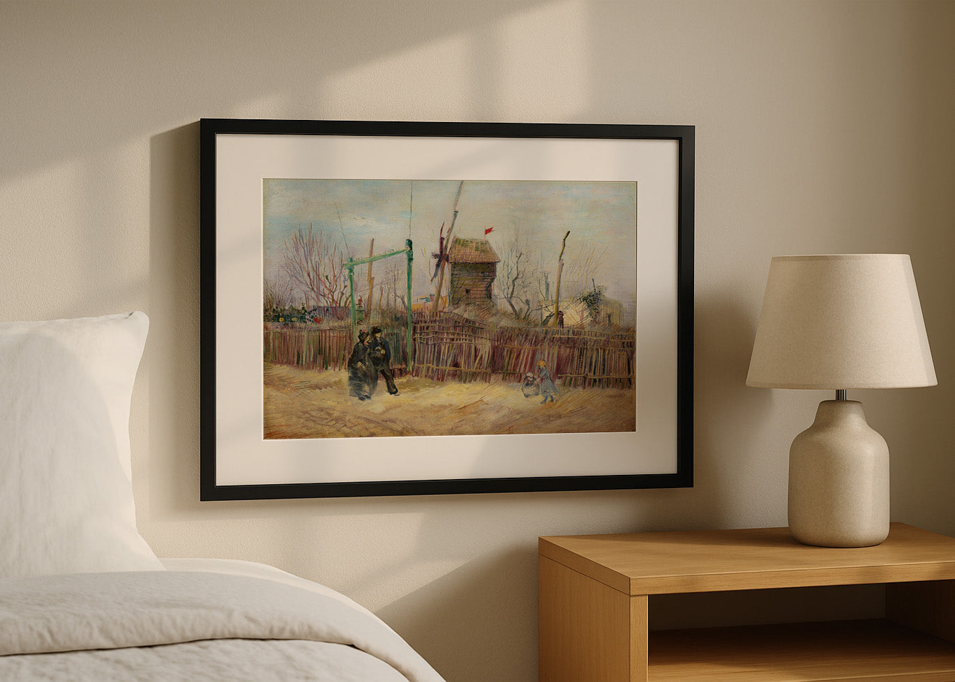 Cuadro Molino de Montmartre (Van Gogh)