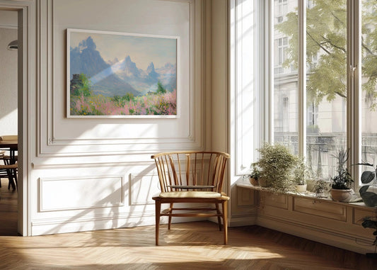 Cuadro Monet mountain