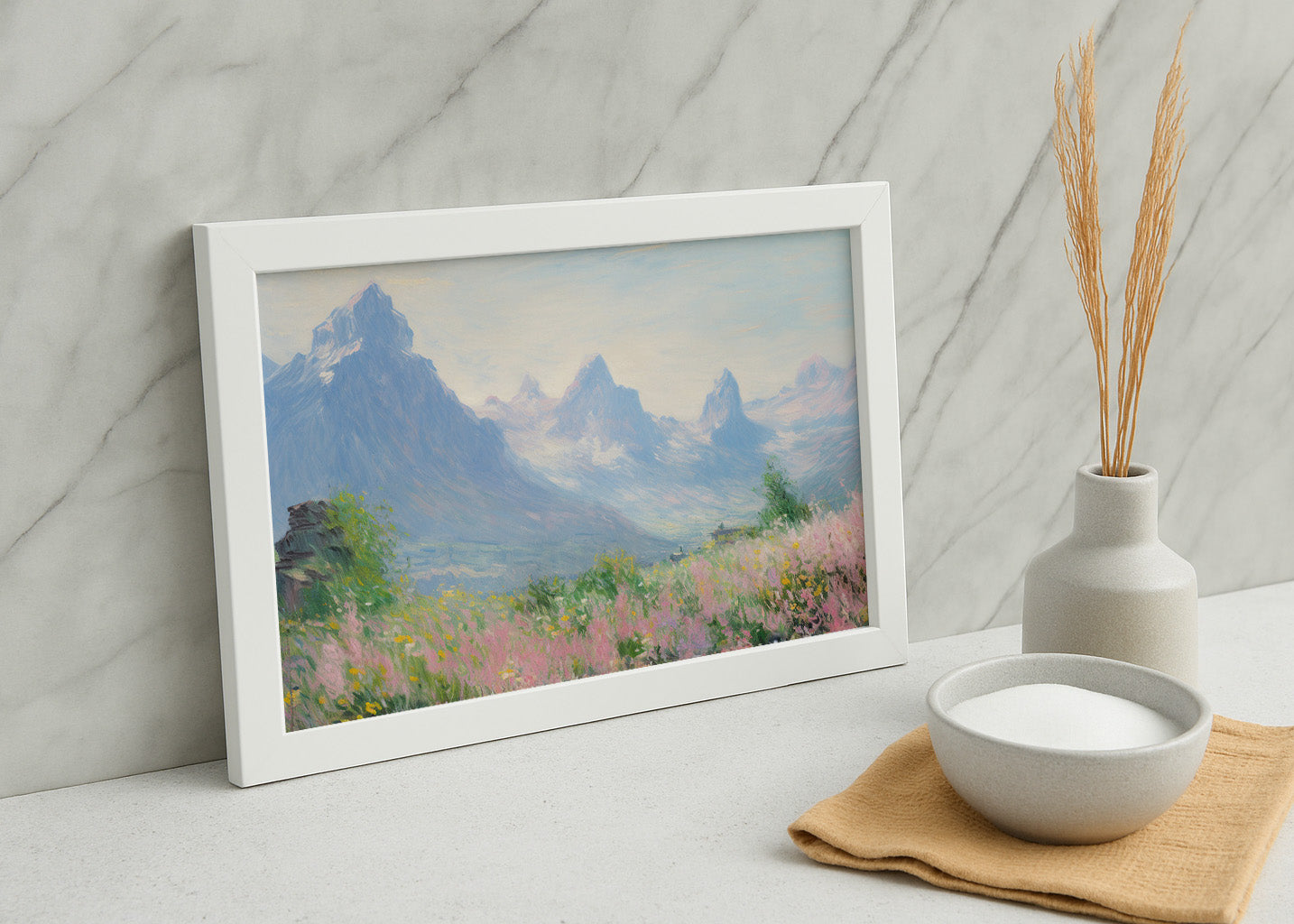 Cuadro Monet mountain