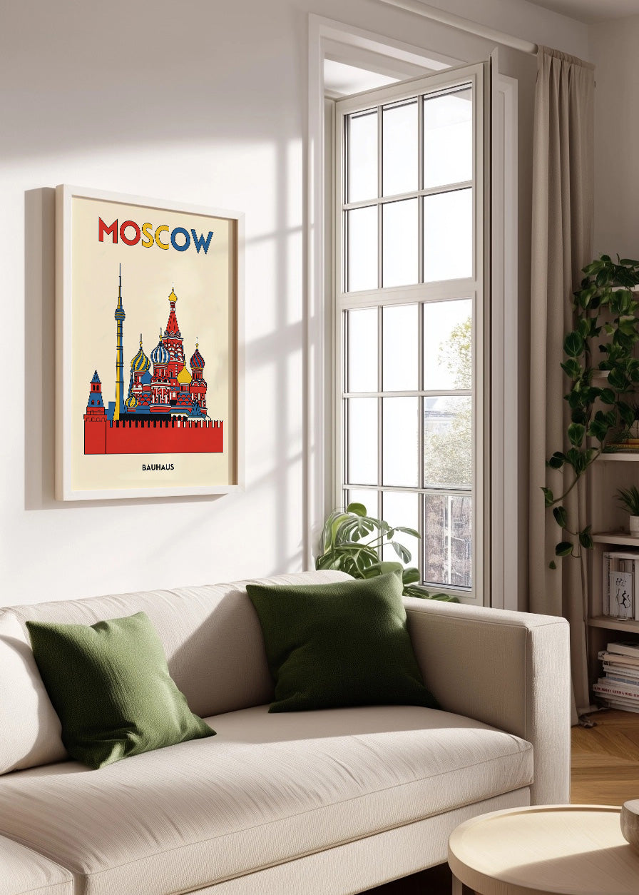 Cuadro Moscow Poster Bauhaus 2