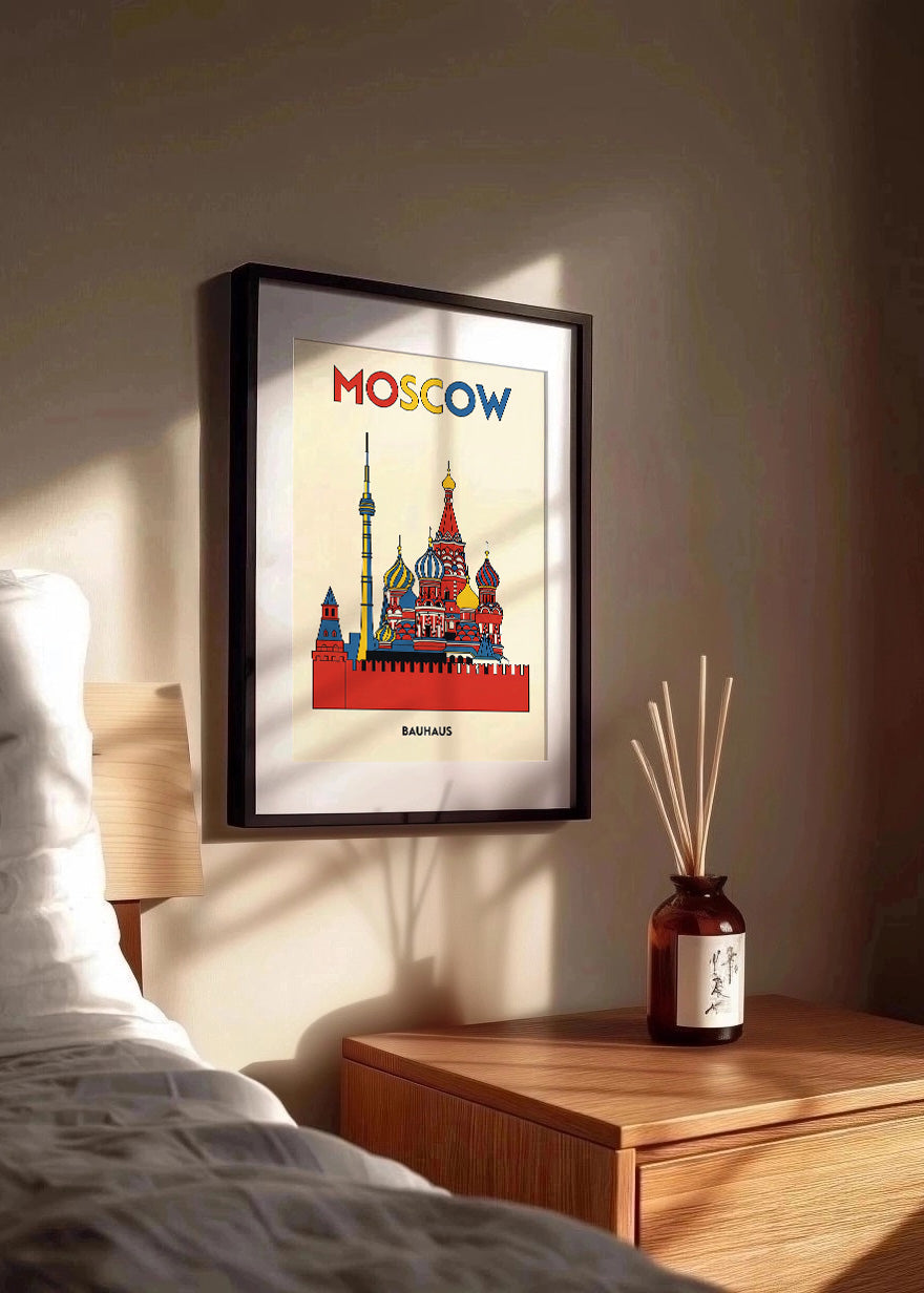 Cuadro Moscow Poster Bauhaus 2