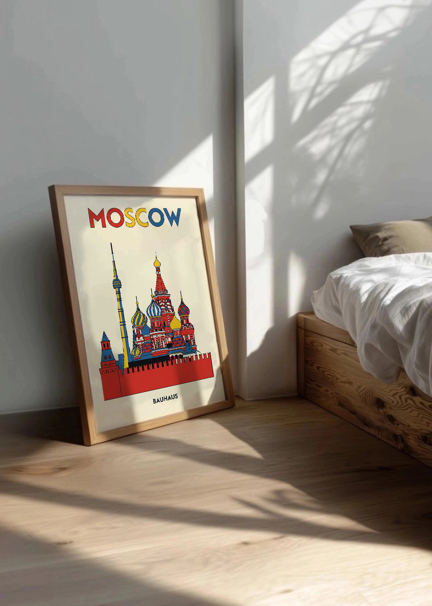 Cuadro Moscow Poster Bauhaus 2