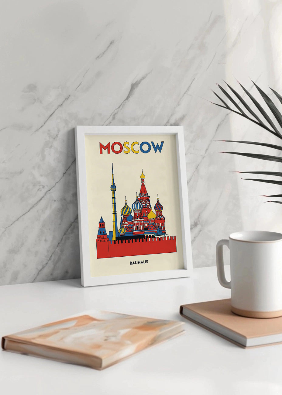Cuadro Moscow Poster Bauhaus 2