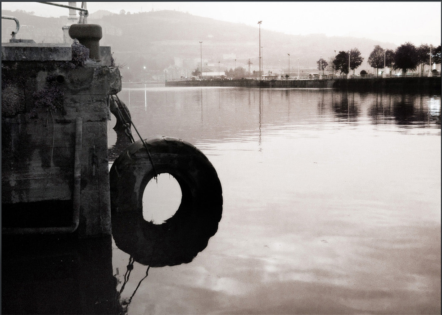 Cuadro Muelle de bilbao