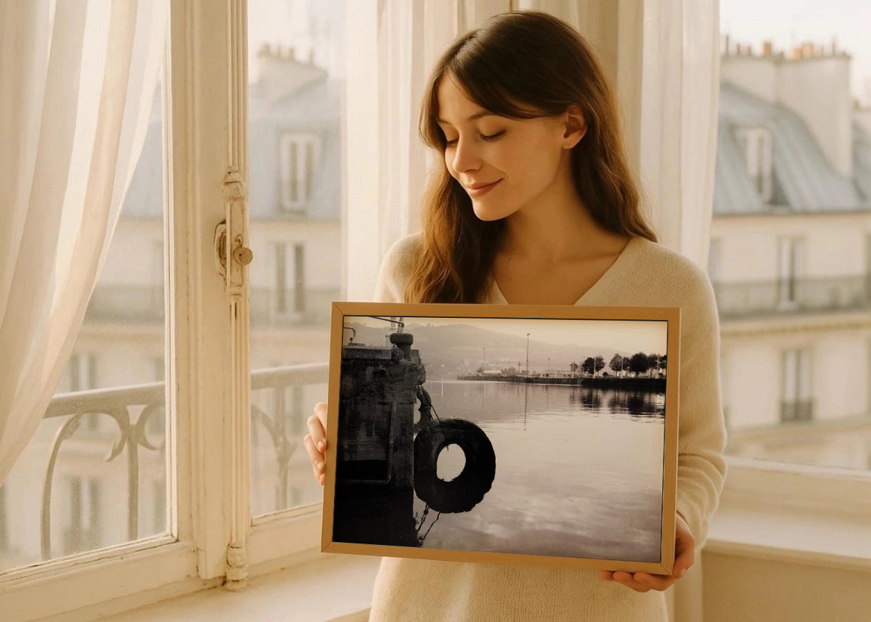 Cuadro Muelle de bilbao