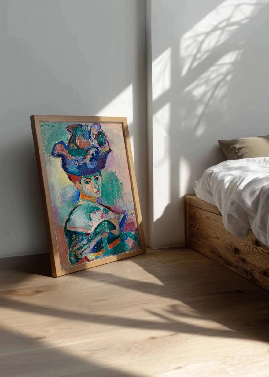 Cuadro Mujer con sombrero (Matisse)