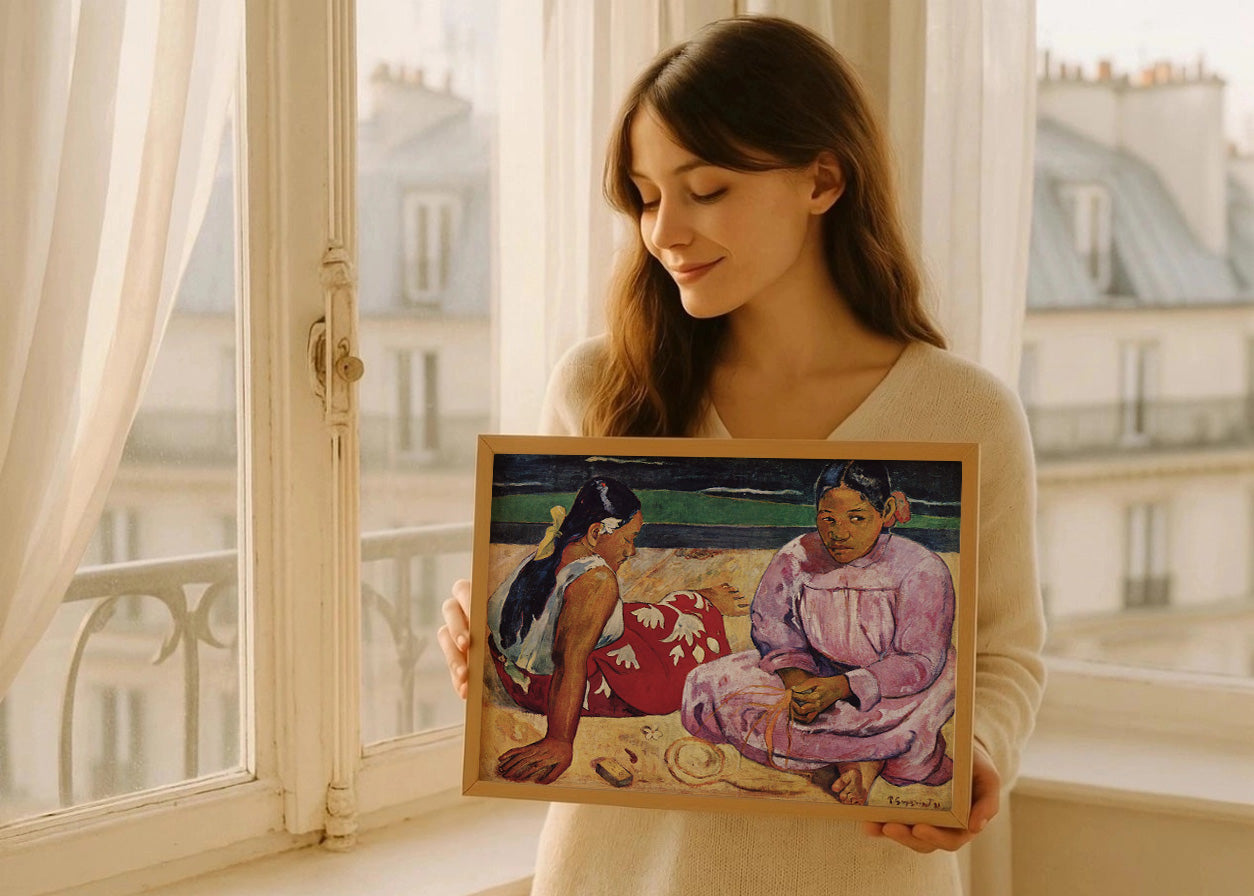 Cuadro Mujeres de Tahití (Gauguin)