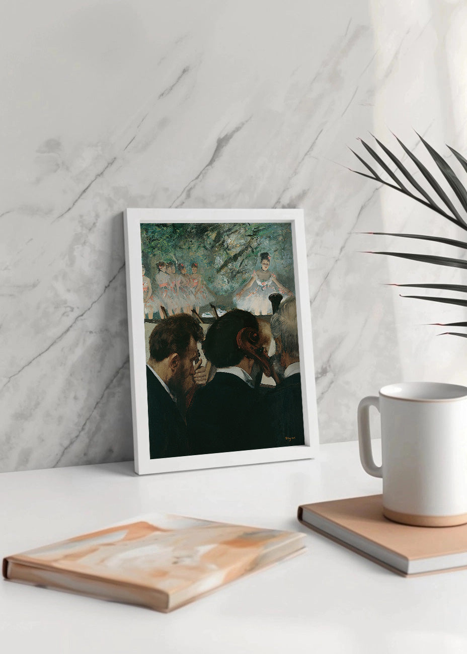 Cuadro Músicos de orquesta (Edgar Degas)