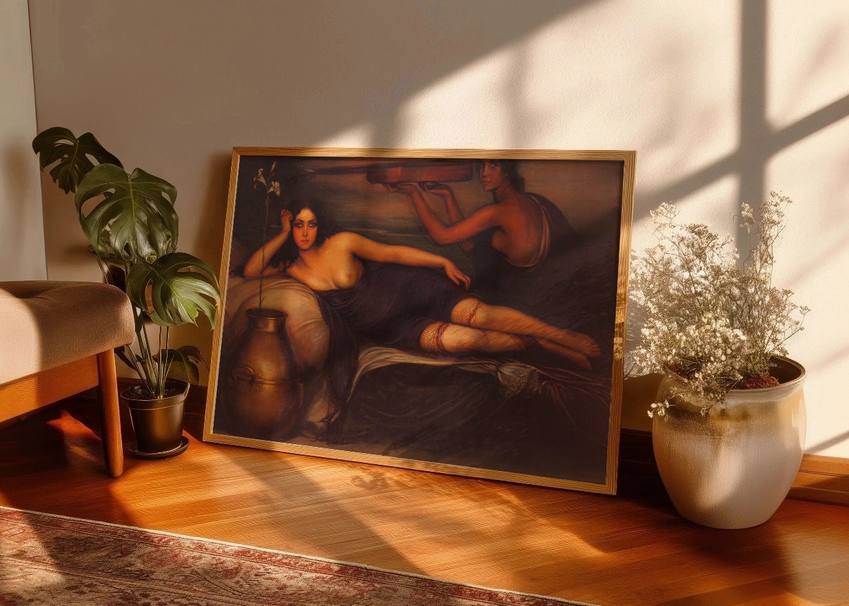 Cuadro Muxidora (Julio Romero de Torres)