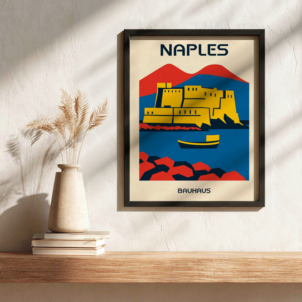 Naples Poster Bauhaus